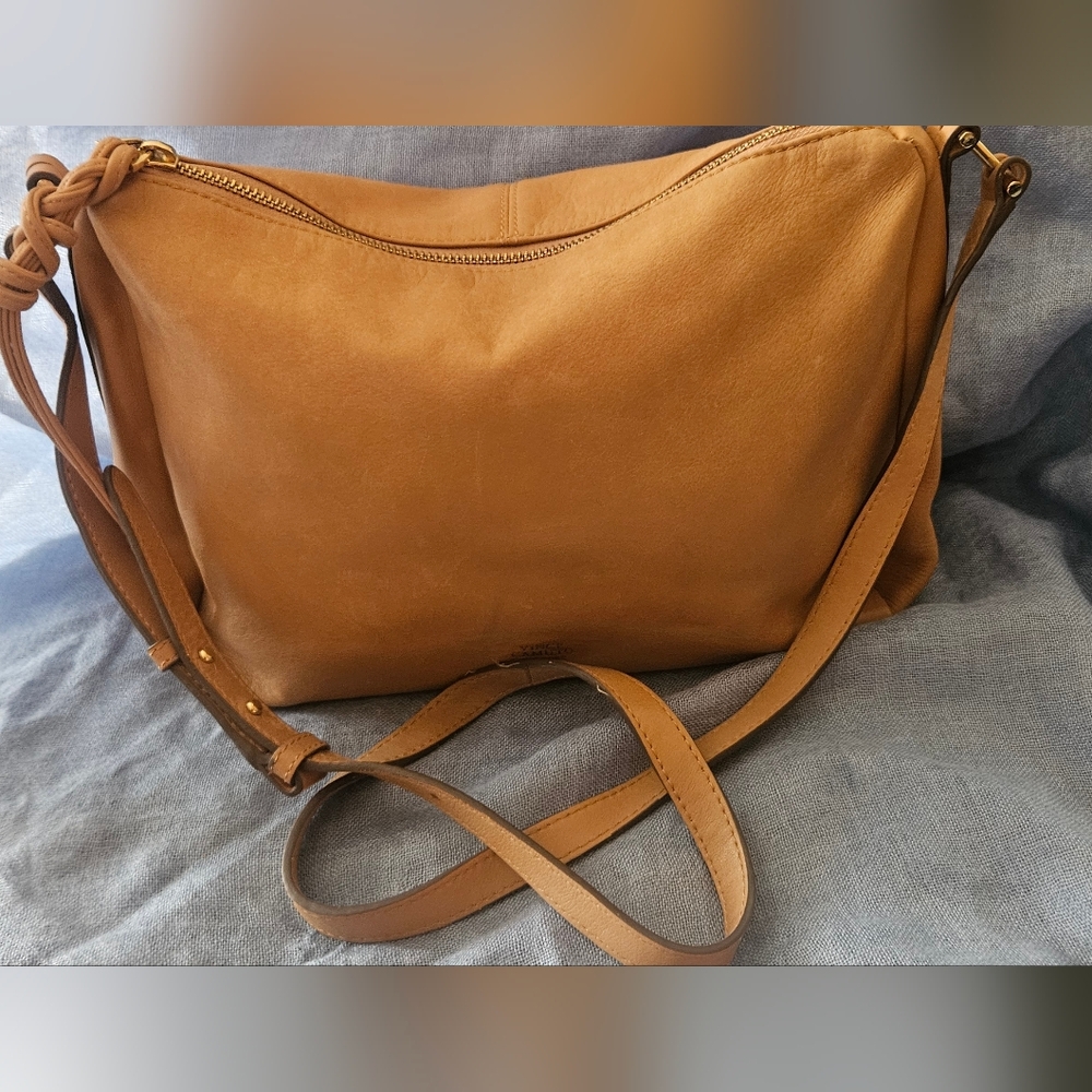 Vince Camuto Tan Crossbody Bag